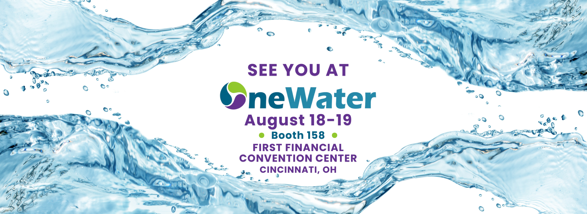 One Water Tradeshow promo